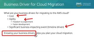 Migrating to AWS Express Training