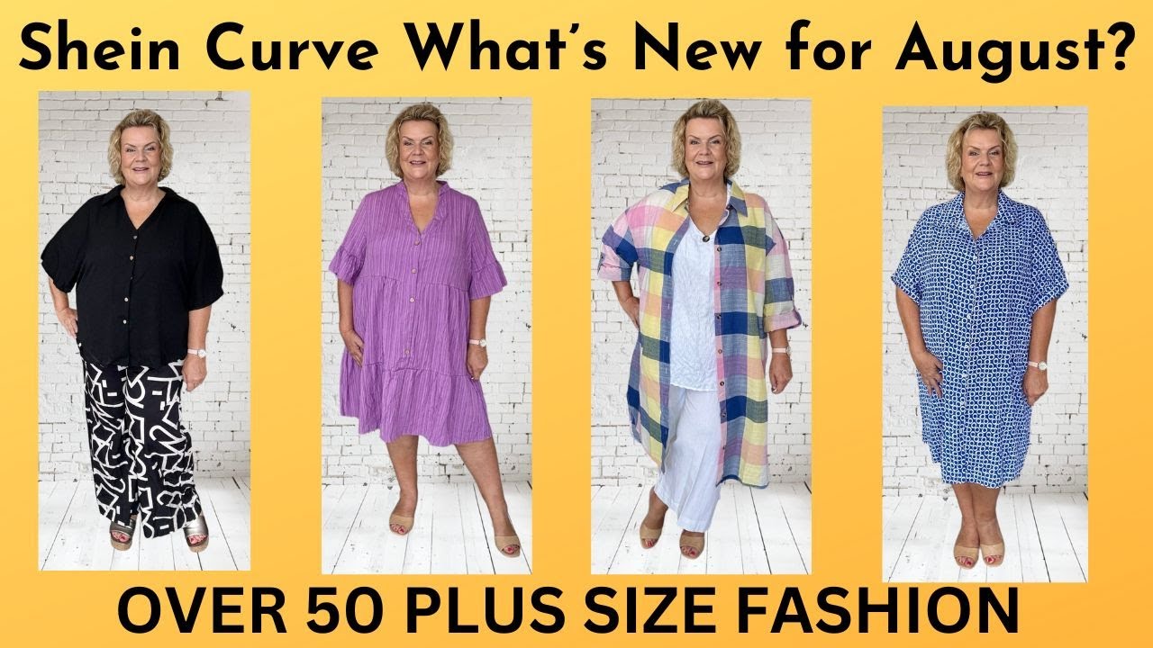 What New At Shein Curve? Over 50 Fashion Try On Haul - YouTube