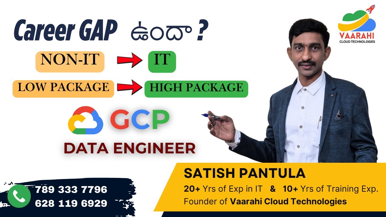 GCP Data Engineer DEMO Session by Satish Pantula at Vaarahi ! #gcp # ...
