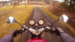 Wiosenna jazda na yamasaki 50ccm