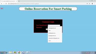 Smart Online Car Parking System