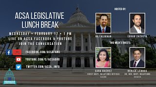 ACSA Legislative Lunch Break: Advocacy in the Capitol