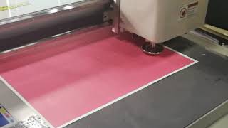 DCZ70 sample cutting machine for 0.4 mm paper cutting gift box