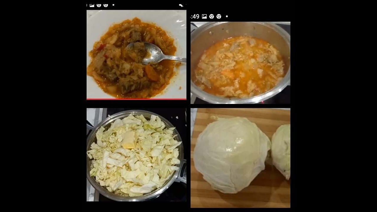 kuhani kupus 👌kupusna kalja po receptu moje mame👌boiled cabbage or cabbage kale according