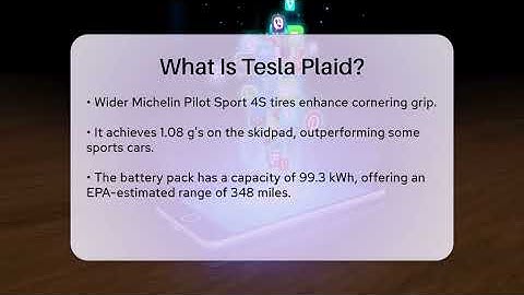 What Is Tesla Plaid? - Talking Tech Trends