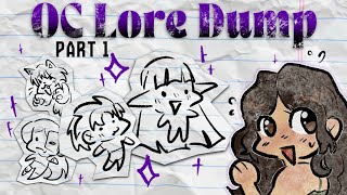 OC Lore Dump (Part 1: Worldbuilding) — Speedpaint & Commentary