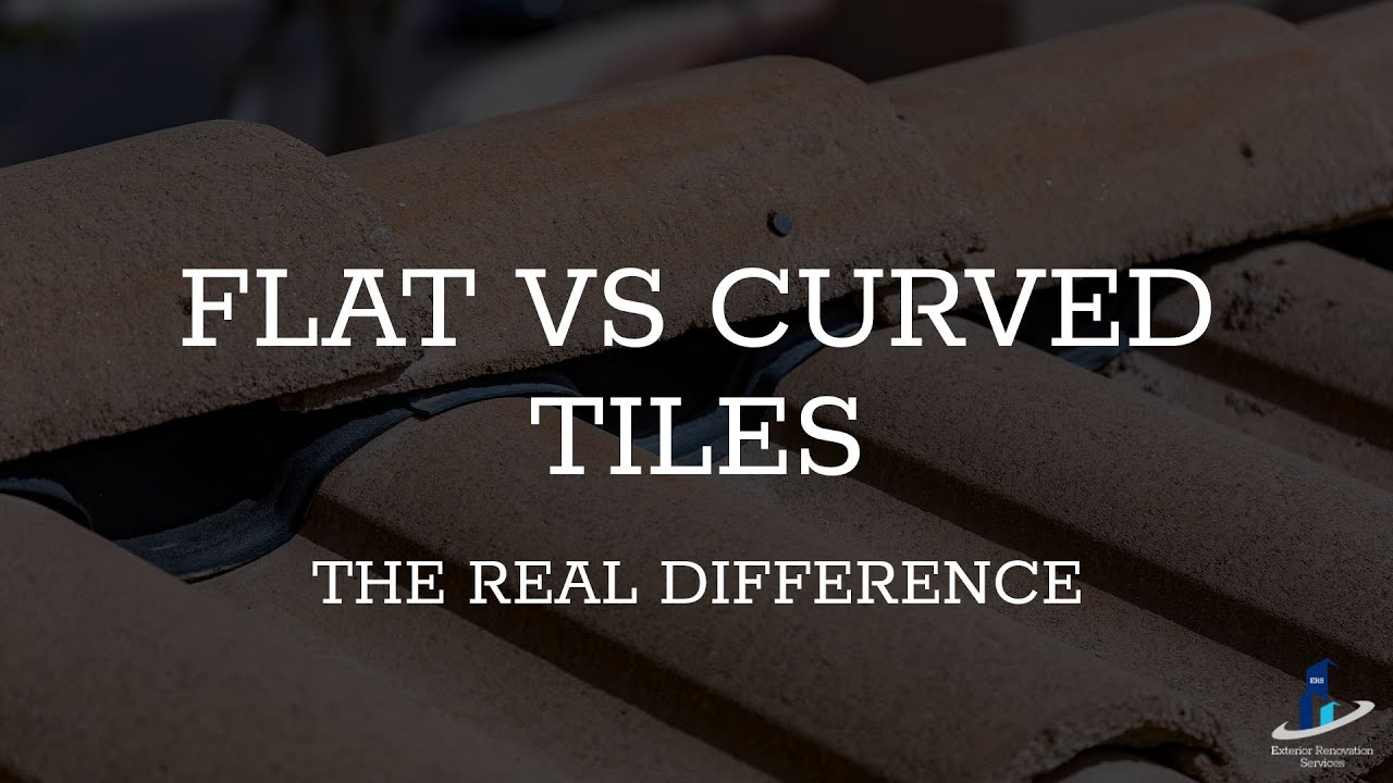The Real Difference Between Flat and Curved Roof Tiles