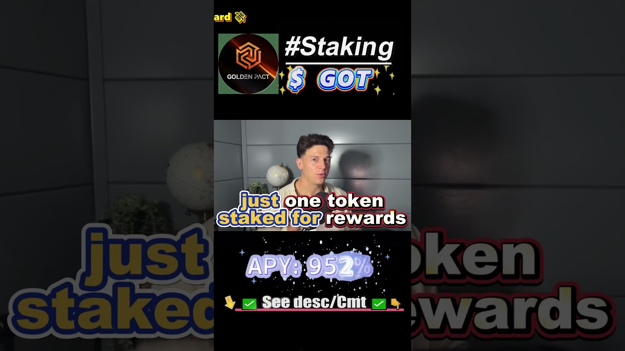 Stake GOT Token Golden Pact – High Yield Crypto 2025 