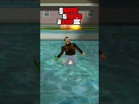 What Happens If You Set the Player on Fire and Make Him Jump Into Water in Every GTA Game?