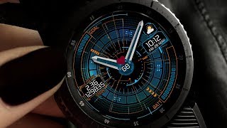 Samsung Galaxy Watch Active 2 - Galaxy Watch Face - [PERSONA] Futurist screenshot 5