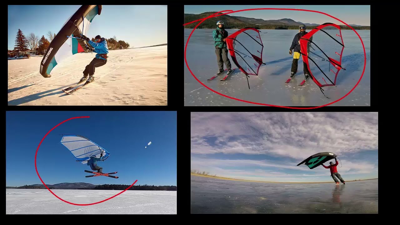 Winging on ice.  Safety, gear and tips.  Chapter markers in description.