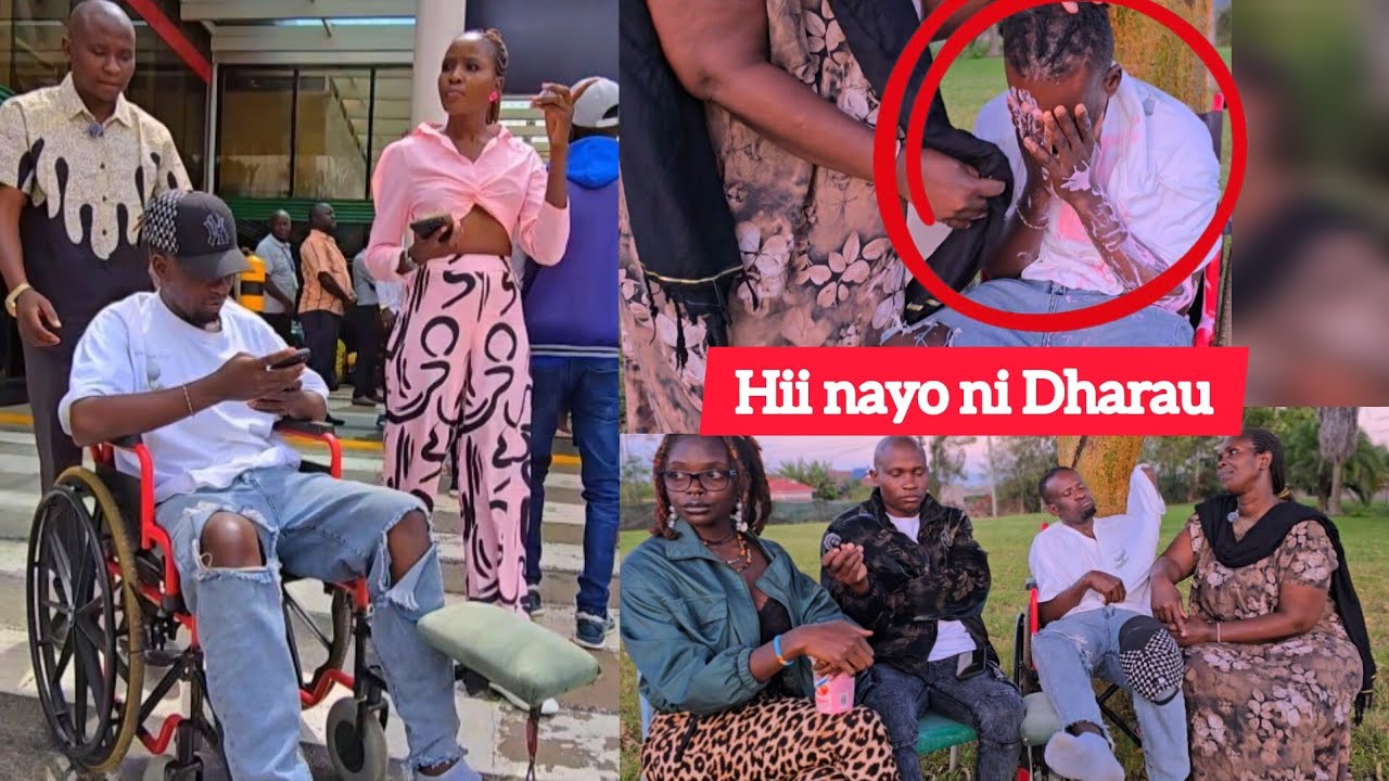 Микки пьют йогурт Elfas Europe, сидя в инвалидной коляске на глазах у матери. Смотрите до конца.