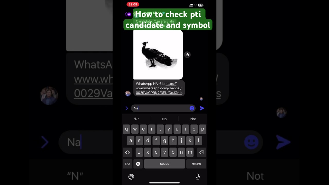 How to check pti candidate and there symbol for election 2024 