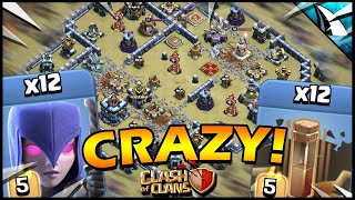 Destroy EVERY Wall with Earthquake Witches in Clash of Clans!