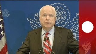 U.S. senators on mission to Cairo ask for dialogue in Egypt