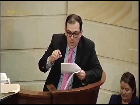 Intervención 6 del senador Santiago Valencia en Plenaria del Senado del 24 de octubre de 2018 expresidente de uruguay