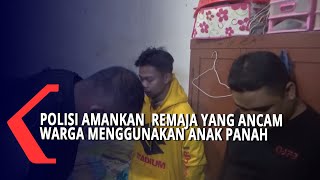 Polisi Amankan  Remaja Yang Ancam Warga Menggunakan Anak Panah