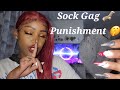 ASMR Sock Gag Punishment Shushing You Highly Requested 