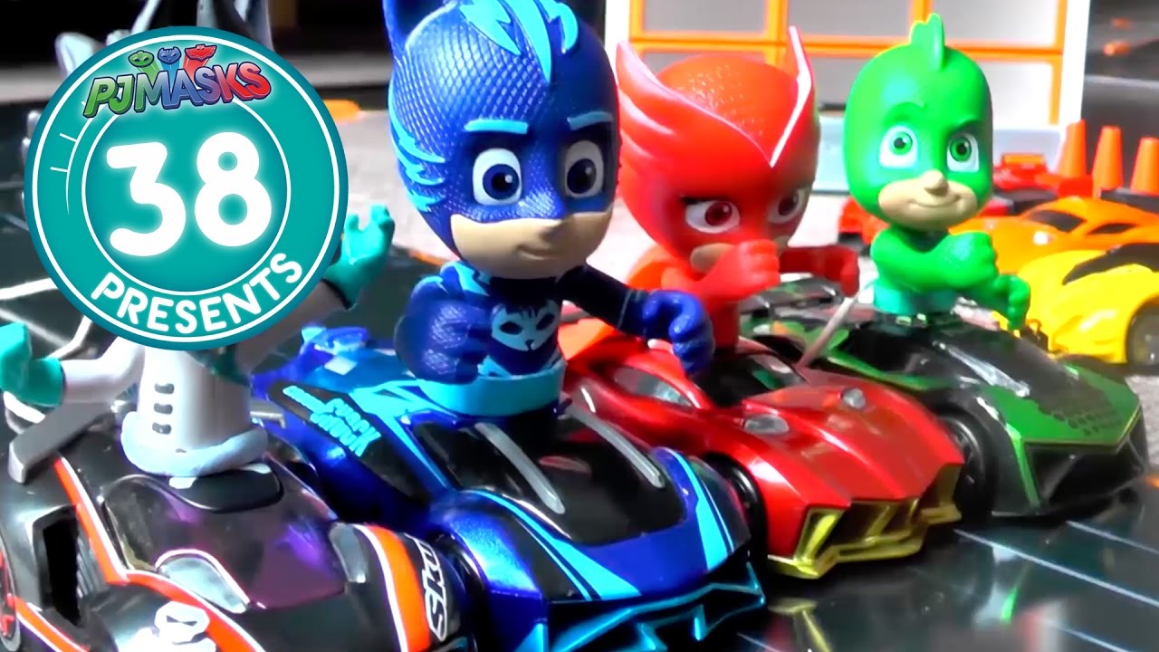 PJ Masks Creation 38 Toy Racing Compilation YouTube