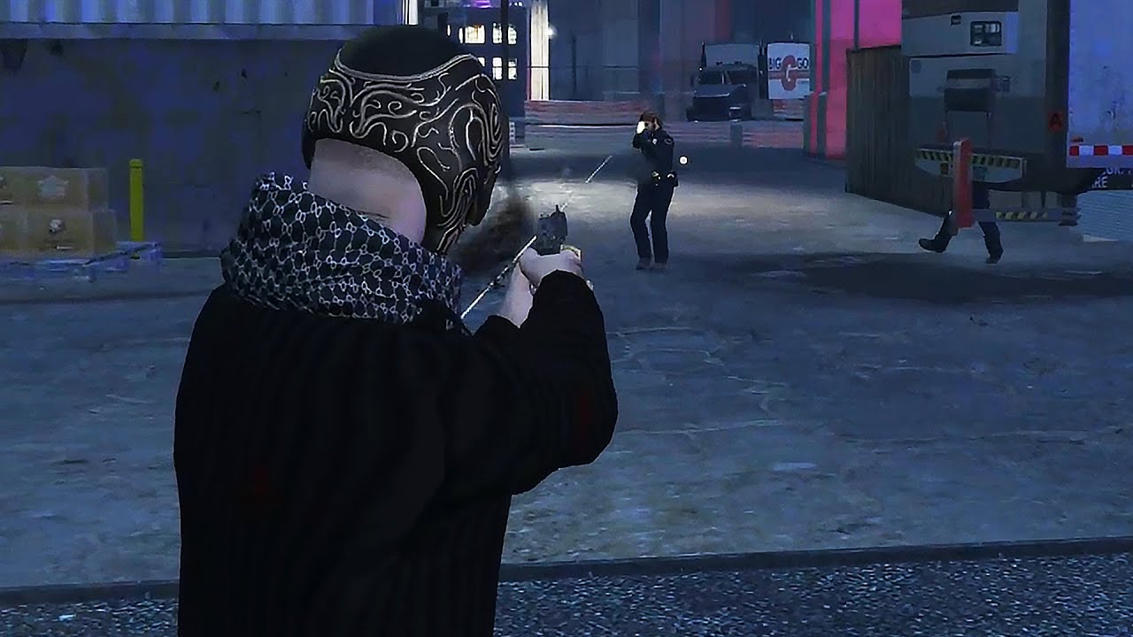 Gta Ramee Ramee Gets Into a Shootout with the Cops While Trying to Save Mr. K ...