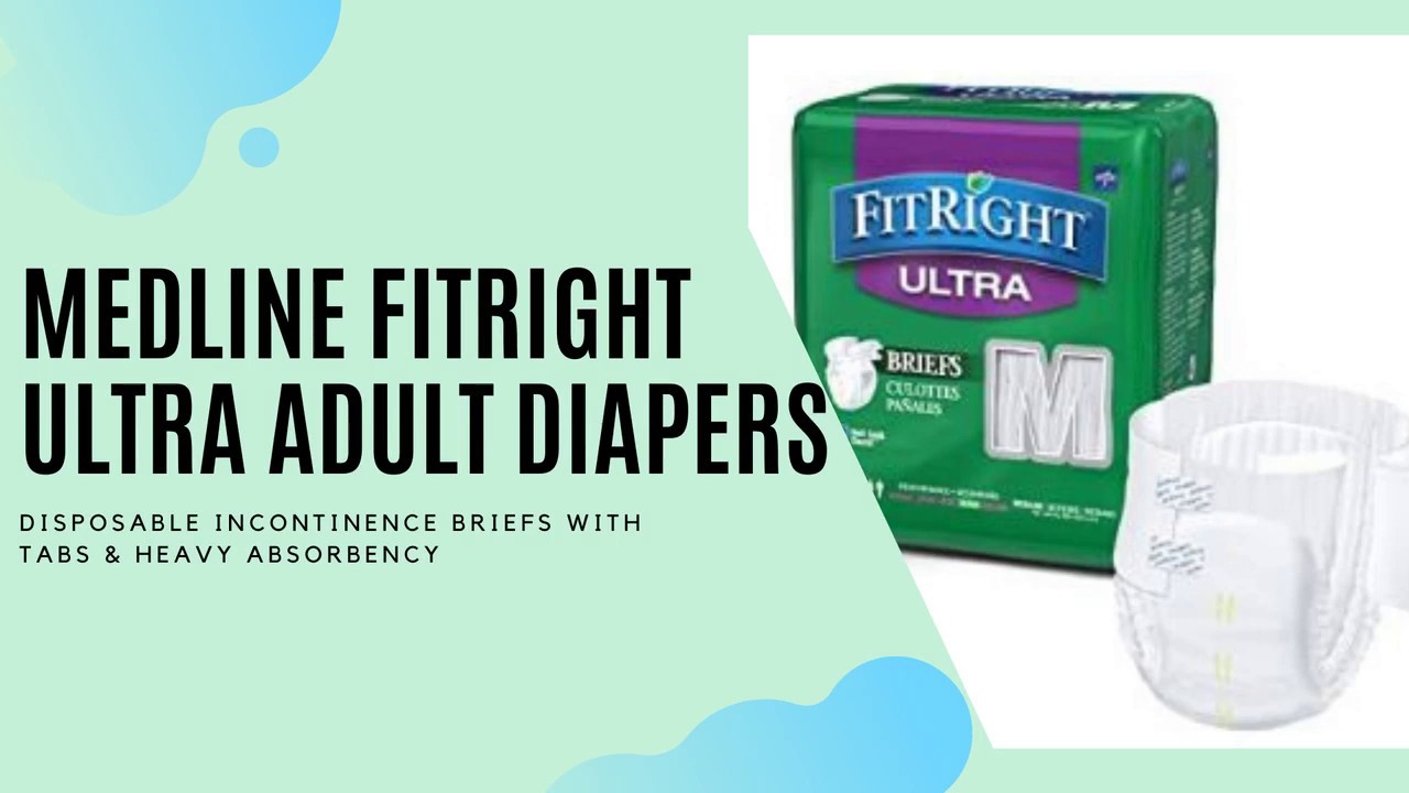 FitRight Ultra Adult Diaper Excellent Product Reviews!!! YouTube