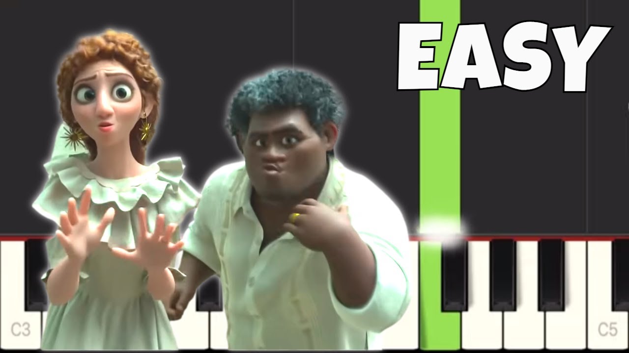 Disney's Encanto - We Don't Talk About Bruno - EASY Piano Tutorial