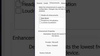 Make Any Headphones Sound Better By Turning This ON in Windows #Shorts screenshot 4