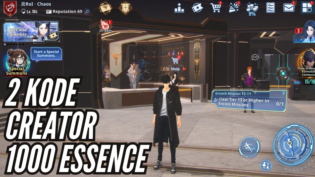 2 KODE REDEEM TERBARU CREATOR SOLO LEVELING ARISE - YouTube