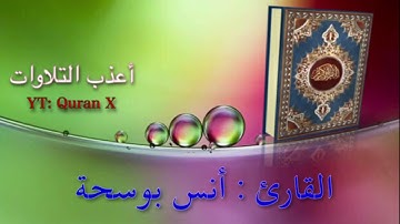 تلاوة عذبة من سورة الأحقاف - القارئ/ أنس بوسحة