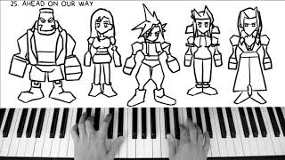 final fantasy 7 on piano - full OST in 8 minutes