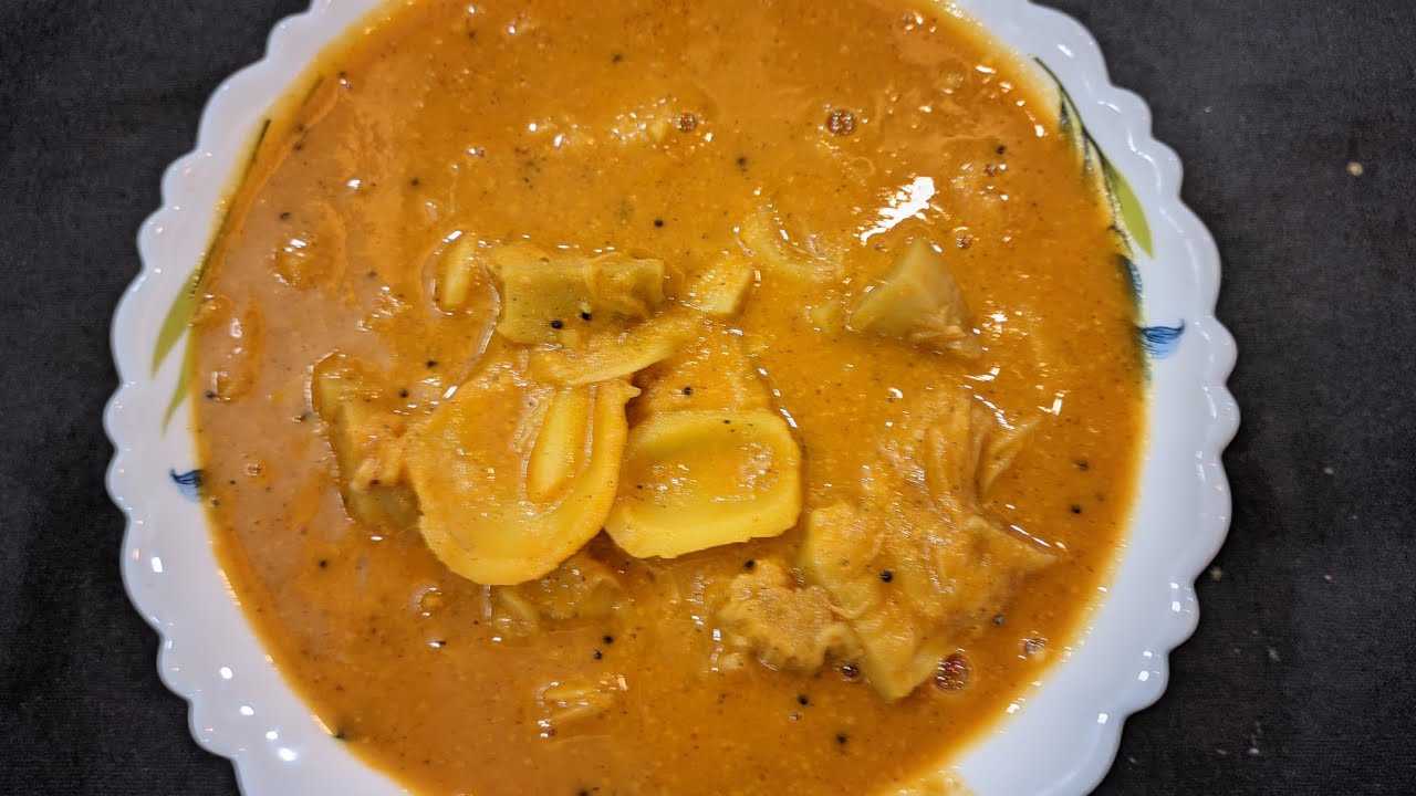 ಆರೋಗ್ಯಕರ ಹಲಸಿನ ಕಾಯಿ ( ಹುಳಿ ) ಕೂಟು ಮಾಡುವ ವಿಧಾನ / healthy raw jackfruit sambar recipe