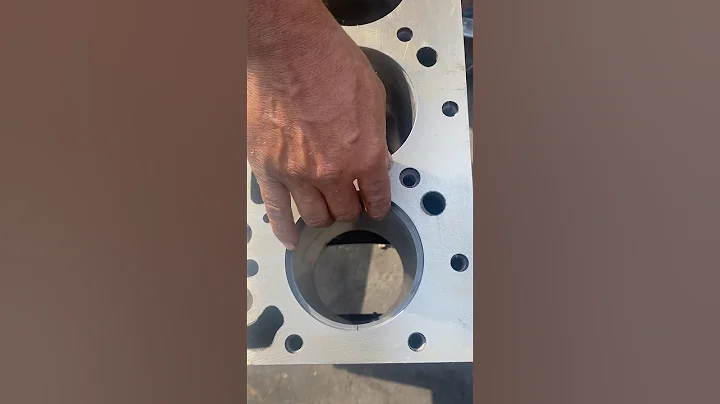 Engine Ring Gap Clearance Check #cummins #truck #engine #workshop #repair #viral #trending #shorts