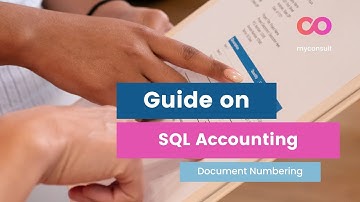 SQL Accounting - How do you manage your document number?