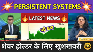 Persistent Systems Stock News Today ⚫ Persistent Systems Stock Latest News ⚫ Stock Market