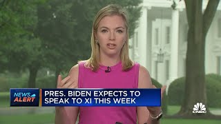 President Joe Biden expects to speak to Chinese President Xi this week