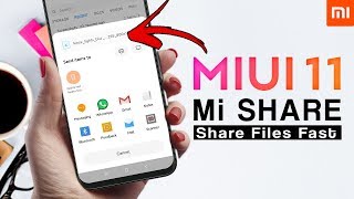Use MIUI 11 Mi Share Feature to Share Your Files