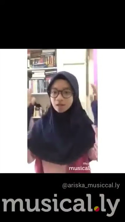 Musical.ly muser@ariska_musical.ly berasama leazatta