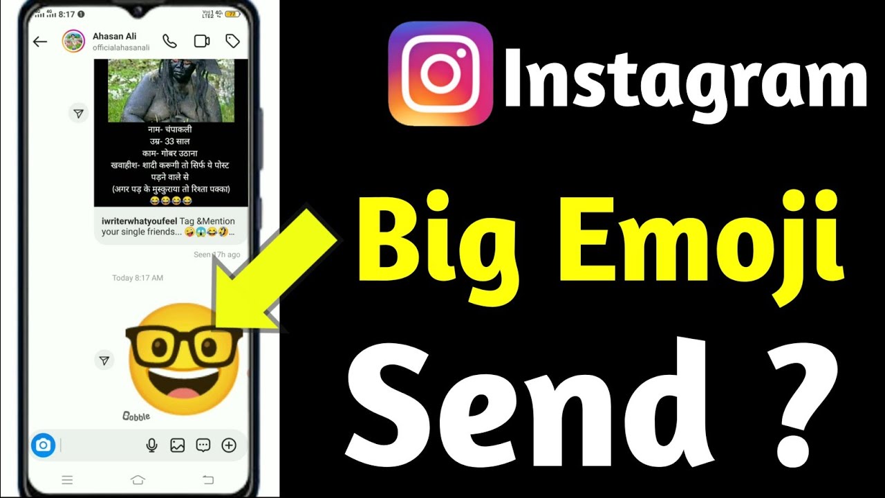 how-to-send-big-emoji-instagram-instagram-me-emoji-kaise-bheje