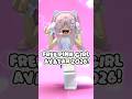 FREE PINK GIRL AVATAR 🌸🧸 2026 ROBLOX! 0 ROBUX OUTFIT IDEAS GIRLS!