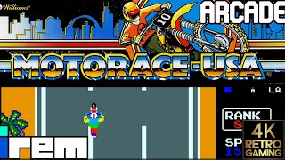 Zippy Race  Motorace Usa Arcade  Irem 1983  4k Gameplay