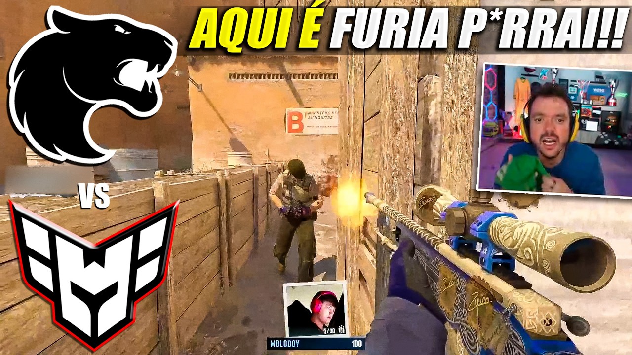 YEKINDAR E KSCERATO INSANOS!! FURIA X HEROIC - MELHORES MOMENTOS | ESL PRO LEAGUE S23 - CS 2