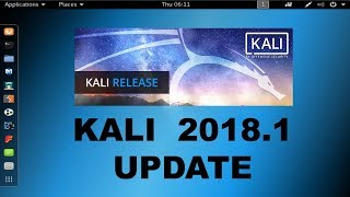 Kali Linux 2018.1 and How to Update
