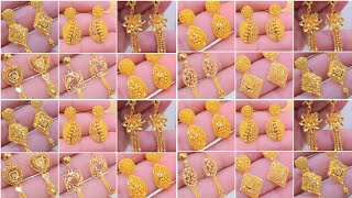 Top trending gold earrings design 2026| luxurious collection of gold earrings 2026