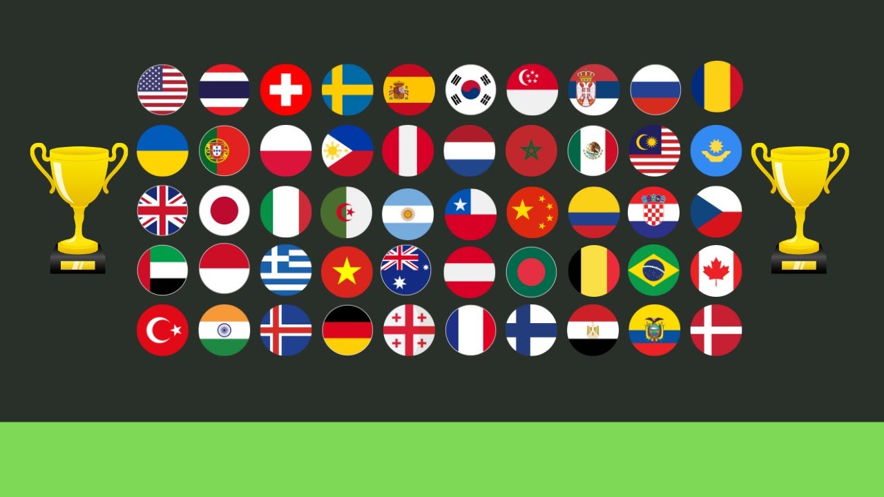 50 Countries Marble Race | Stage Elimination