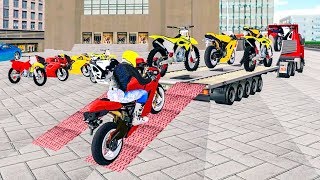 Bike Racing Games - Bike Transport Truck 3D - Gameplay Android free games screenshot 3