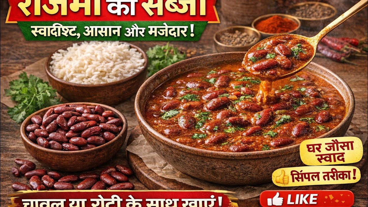 Rajma ki sabji Kaise banaen rajma ki sabji banane ki tarika
