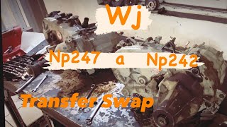 SWAP TRANSFER Np247 Full Time A Np242 Select track WJ Grand cherokee Ep. 3