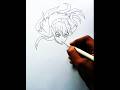 Drawing ( Demon slayer character) #drawing #anime #art