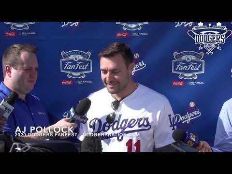 Dodgers AJ Pollock Talks 2019 Struggles and 2020 Outlook