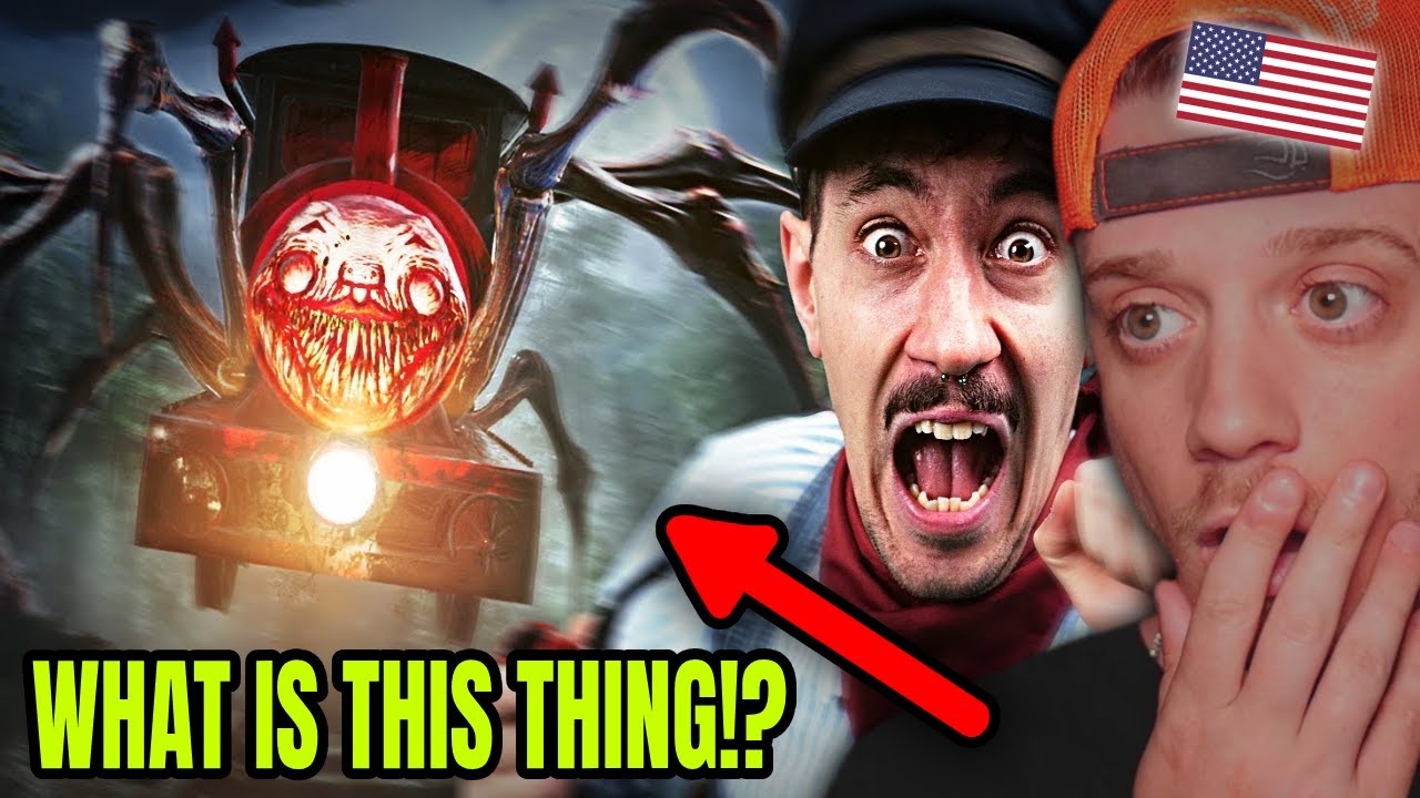 Dieser Horror-Zug will mich fressen | Choo-Choo Charles (American Reacts to Hänno)